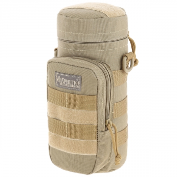 Pouzdro na  lahev 10x4 Maxpedition (0325) / 25x10 cm Khaki