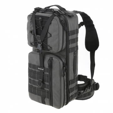 Batoh přes rameno Maxpedition Pecos Gearslinger velký (PT1062) / 24L / 25x16x57cm Wolf Gray