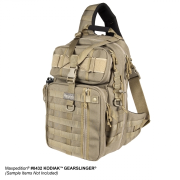 Batoh přes rameno Maxpedition Kodiak Gearslinger (0432) / 22L / 23x19x51 Khaki