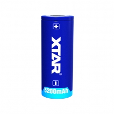 XTAR 26650 Li-Ion 5200mAh 7A Dobíjecí, chráněné baterie