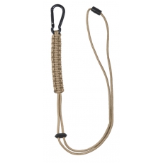 šňůrka MilTec Paracord Lanyard / 57cm - 260cm Coyote