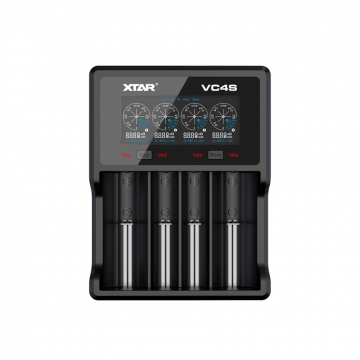 Nabíječka USB XTAR VC4S pro 3.6/3.7 Li-ion/IMR/INR/ICR,  1.2V Ni-MH/Ni-CD