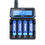 Nabíječka USB/AC XTAR X4 na 3.6/3.7V Li-Ion a 1.2V Ni-Mh, Ni-Cd