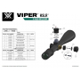 Puškohled Vortex VIPER HSLR FFP 6–24x50 30mm MOA