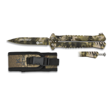 Nůž motýlek K25 Camo Phyton / 10cm