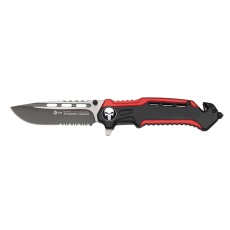 Nuž K25 Skull Red-Black / 8.7cm