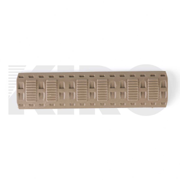 Krytka railu Picatinny Kiro (15cm 1ks) - Tan