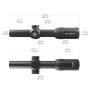 Puškohled Vector Optics Constantine 1-8x24 SFP  30mm MRAD