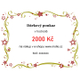 Elektronický dárkový poukaz v hodnotě 2000 Kč