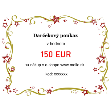 Dárkový poukaz v hodnotě 150€