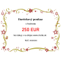 Dárkový poukaz v hodnotě 250€