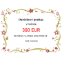 Dárkový poukaz v hodnotě 300€