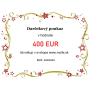 Dárkový poukaz v hodnotě 400€