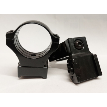 Ocelová montáž OptikArms pro optiku 30mm střední, rybina 19mm