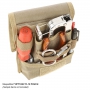 Pouzdro Maxpedition TC-12 (PT1038) / 18 x 13 cm Khaki