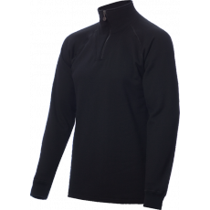 ZIP Polo-krční triko TERMO Original (vlna, těžké) Black S, XL
