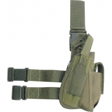 Taktické stehenní pouzdro na pistole Viper Tactical Green