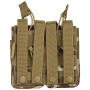 Dvě dvojité MOLLE sumky na zásobníky M4 Viper Tactical Double Duo Mag Pouch VCAM