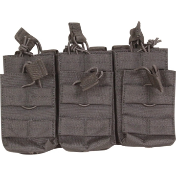 Tři dvojité sumky na zásobníky M4 Viper Tactical Duo Mag Pouch - Treble Black