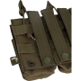 Tři dvojité sumky na zásobníky M4 Viper Tactical Duo Mag Pouch - Treble Green