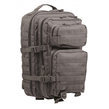 Batoh MilTec US Assault L / 36L / 51x29x28cm Grey