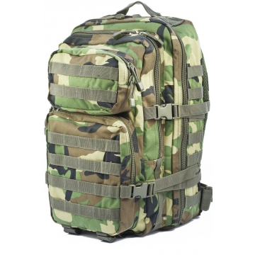 Batoh MilTec US Assault L / 36L / 51x29x28cm WoodLand