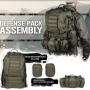 Batoh MilTec Defence Pack Assembly / 36L Black