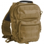 Batoh přes rameno MilTec Assault S / 10L / 30x22x13cm Coyote