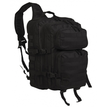 Batoh přes rameno MilTec Assault L / 29L / 48x33x27cm Black