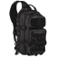 Batoh přes rameno MilTec Assault L TACTICAL BLACK / 29L / 48x33x27cm Black