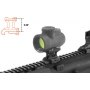 Montáž pro optiku Trijicon MRO Dot Sight - UTG MT-MRO13C Lower 1/3 Co-witness