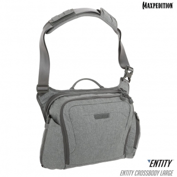 Brašna Maxpedition Entity Crossbody Bag Large (NTTCBL) / 14L / 28x14x28 cm Ash