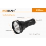 Svítilna Acebeam X65 Mini / 5000K / 12000lm (1.5min+50min) / 1403m / 7 režimů / IPx8 / Včetně Li-Ion 4x18650 / 588gr