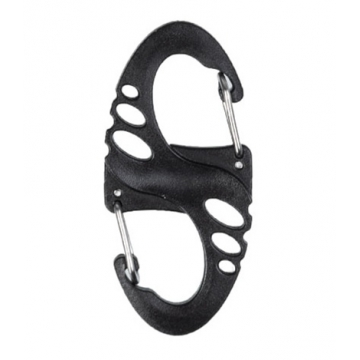 Karabina MilTec TACTICAL S-HOOK (10ks) Black