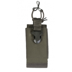 Pouzdro na vysílačku na suchý zip MilTec / 7x3x15cm OD Green