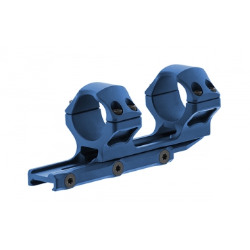 Montáž UTG pro optiku 30mm na Picatinny -  Medium (modrá) / Offset 34mm (AIR31834AB)