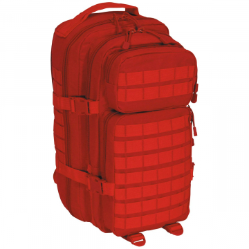 Batoh MFH US Assault I Basic / 30L / 23x44x24cm Red