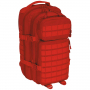 Batoh MFH US Assault I Basic / 30L / 23x44x24cm Red