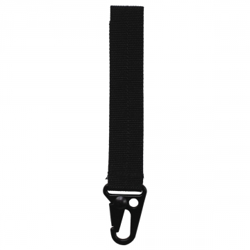 Karabina na opasek a MOLLE MFH Tactical I black - 12cm