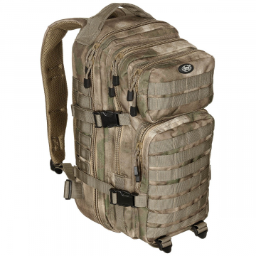 Batoh MFH US Assault I / 30L /  23x44x24cm HDT-camo FG