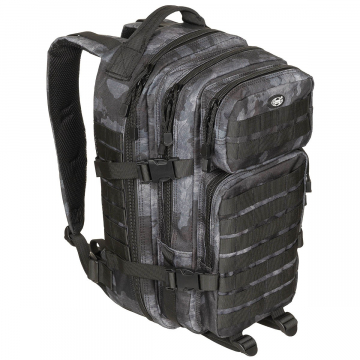 Batoh MFH US Assault I / 30L /  23x44x24cm HDT-camo LE