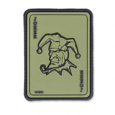Nášivka na suchý zip 101 Inc. Joker OD Green / 60x80mm