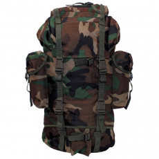 Batoh MFH BW Combat / 65L / 43x63x21cm WoodLand