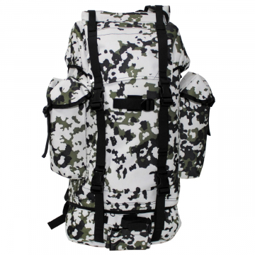 Batoh MFH BW Combat / 65L / 43x63x21cm snow-camo