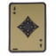 Nášivka na suchý zip 101 Inc. Ace Of Diamonds - Green / 60x80mm