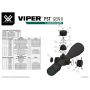 Puškohled Vortex VIPER PST GEN II 5-25x50 30mm FFP EBR-7C MRAD