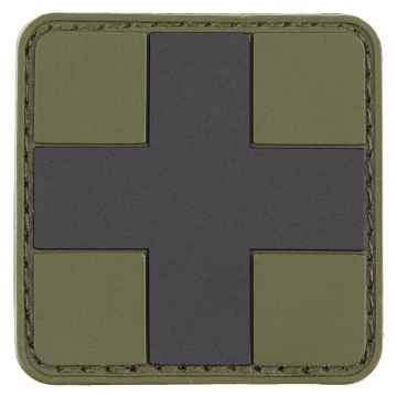 Nášivka na suchý zip MFH Medic - OD Green /  5x5cm